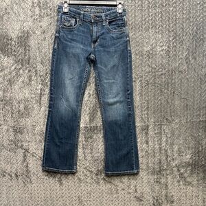 CODY JAMES BOYS' MID RISE STRETCH BOOTCUT JEANS Size 12